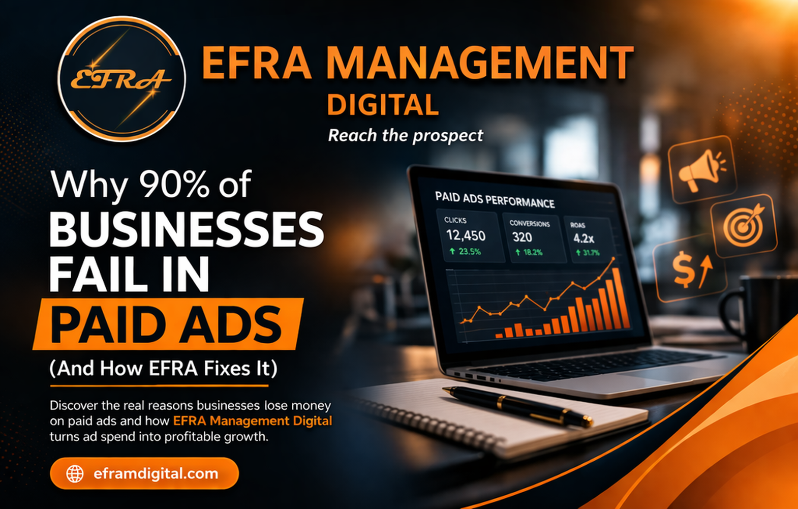 Why 90% of Businesses Fail in Paid Ads (And How EFRA Fixes It)